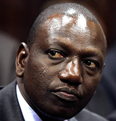 Cour pénale internationale : Le vice-président kényan William Ruto à la barre