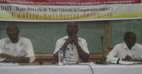 « Nous ne sommes pas loin de la situation du 3  janvier 1966 », dixit Rasmané Ouédraogo, président du MODEC