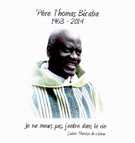 Décès de l’abbé Thomas Bicaba : Programme des obsèques