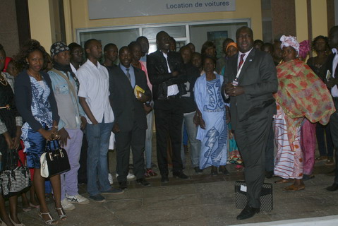 Zéphirin DIABRE rencontre ses militants et sympathisants à Dakar, au Sénégal.