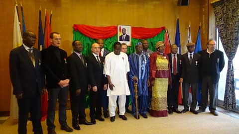 Diaspora : La représentation diplomatique en France présente ses vœux à la communauté burkinabè