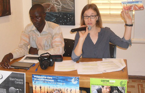 Institut Goethe à Ouagadougou : Un alléchant programme pour 2015