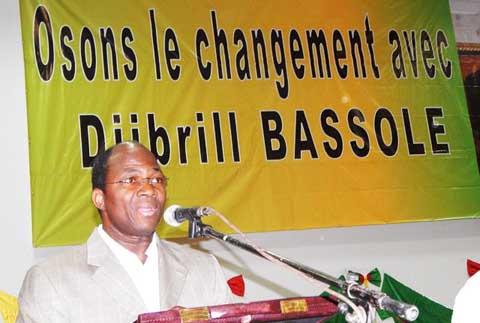Candidatures aux élections 2015 : Djibrill Bassolé s’engage à répondre favorablement à l’appel des jeunes