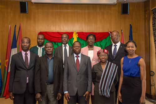 Ambassade du Burkina Faso : Cérémonie d’au-revoir à des agents en fin de mission 2015 