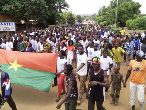 Situation nationale : Les populations de la ville de Gaoua toujours mobilisés
