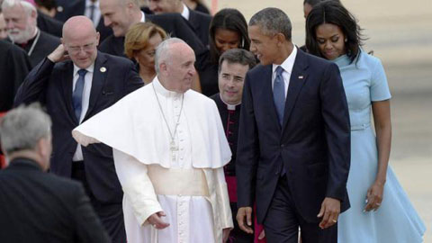 Etats-Unis : le Pape François préside la rencontre mondiale des familles et prêche la solidarité