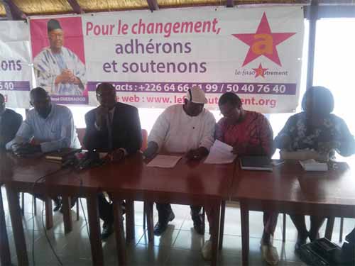 Election présidentielle : Ablassé Ouédraogo reçoit le soutien de 7 partis politiques
