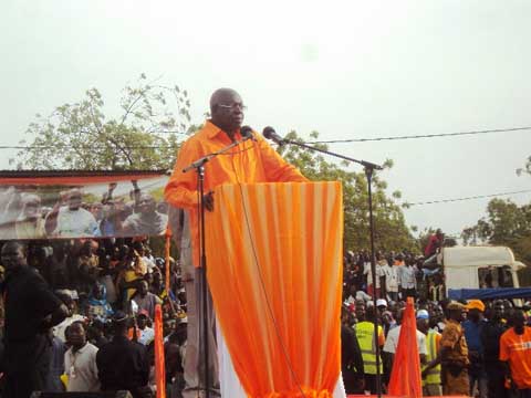 Le MPP à Ouahigouya : « Je reste convaincu que Roch sera élu au ¼ de tour », dixit Salif Diallo