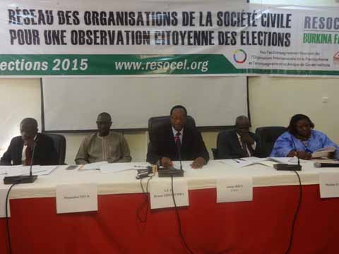 Elections du 29 novembre 2015 : La plateforme RESOCEL déploiera 300 observateurs électoraux