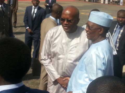 Situation nationale :Le Président tchadien aux côtés du peuple burkinabè