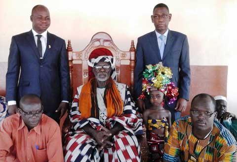 Bobo-Dioulasso : Nestor Bassière a rendu visite au chef des Bobo mandarè