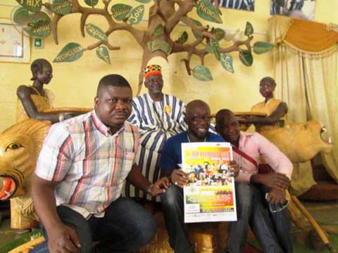 « Afrikan Zik Festival » : Le représentant du Burkina demande les bénédictions du Mogho Naba