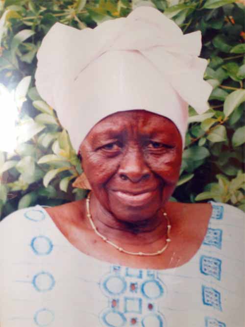 In memoria : TOE Bouna Gabrielle née YELEMOU (1927 † 2015)