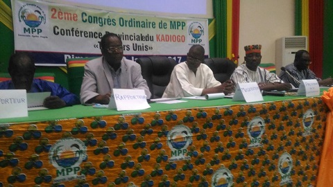 MPP Kadiogo : Les militants affûtent les armes  pour  le deuxième Congrès 