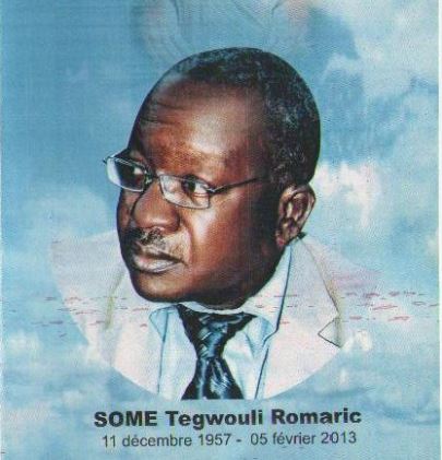 In memoria : SOME Tegwouli Romaric