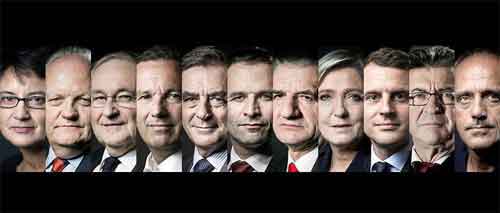 Election présidentielle française : Moi président et ma drôle de famille. 
