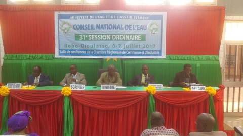 Conseil National de l’Eau du Burkina Faso : Les nouveaux membres ont été officiellement installés à Bobo-Dioulasso