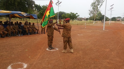 Armée nationale : le colonel Adama Ouédraogo aux commandes du 34e régiment inter armes de Fada