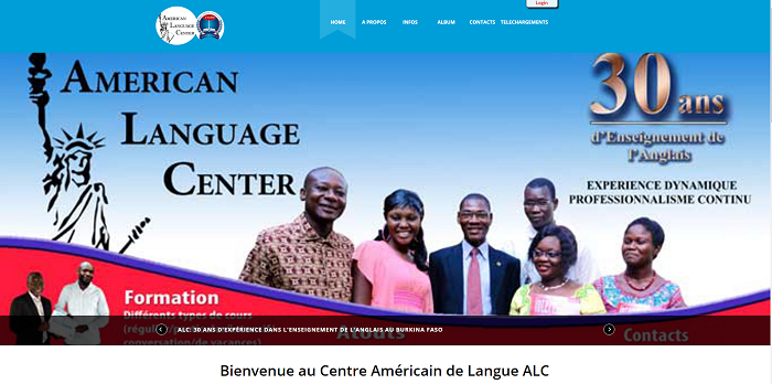 Rejoignez le Centre américain de langue sur son nouveau site web 