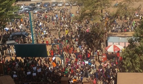 Education nationale : Plusieurs élèves ont manifesté à Ouagadougou