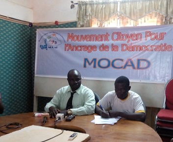 « Nous sommes découragés du Colonel Auguste Denise Barry », Rahouf Bayiré, président du MOCAD