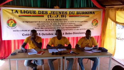 Situation nationale du Burkina Faso : La ligue des Jeunes du Burkina invite le président Kaboré à plus de vigilance