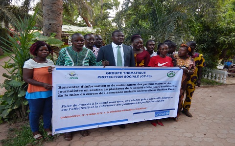 Assurance maladie universelle au Burkina : LE SPONG sollicite le concours des Hommes de médias pour l’accélération de l’opérationnalisation
