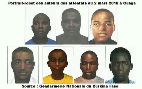 Attaque du 02 mars 2018 : Les portraits robots des assaillants rendus publics