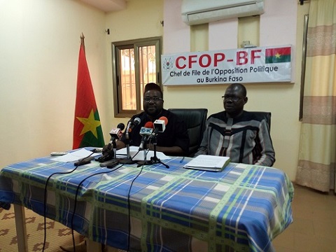 Grogne sociale au Burkina : L’opposition politique fustige « l’hypocrisie » du gouvernement
