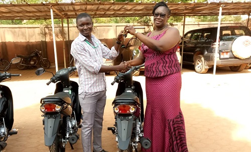 Bureau burkinabè du droit d’auteur : Huit nouvelles motocyclettes pour faciliter la mobilité des agents de recouvrement