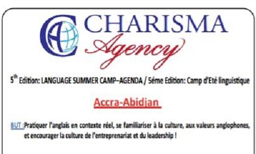 5 ème édition camp d’été linguistique à Accra et Bassam