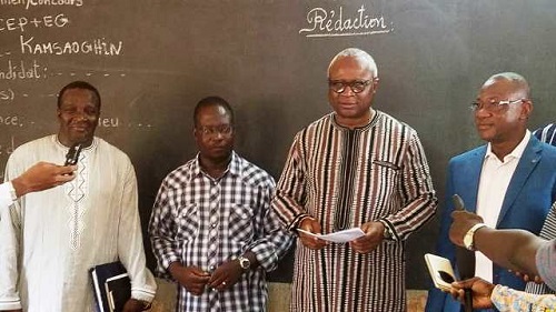 CEP 2018 : Le maire de Ouagadougou, Armand Béouindé, galvanise les tout-petits