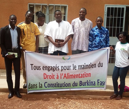 Droit à l’alimentation au Burkina : Hunger Free World s’allie au MBDHP pour lutter contre la faim
