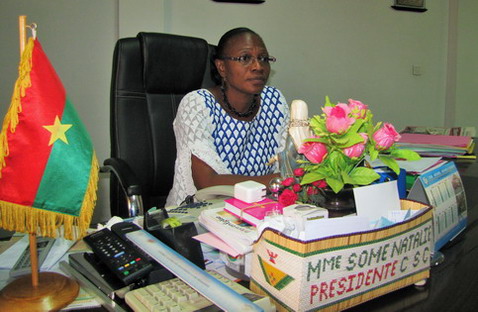 Conseil supérieur de la communication : Nathalie Somé satisfaite de son bilan