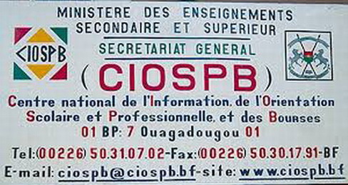 Communiqué relatif aux inscriptions des boursiers dans les Instituts Privés d’Enseignement Supérieur (IPES) au Burkina Faso