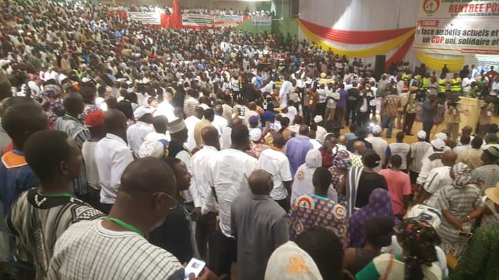 Rentrée politique du CDP : Des ovations nourries pour l’ancien président, Blaise Compaoré 