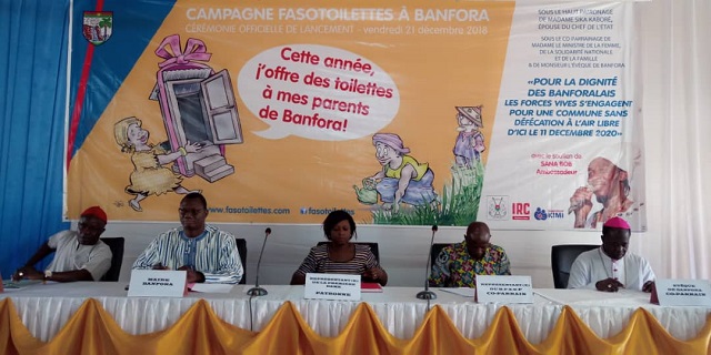 Campagne Fasotoilettes à Banfora : 1 500 toilettes attendues, au profit des familles démunies