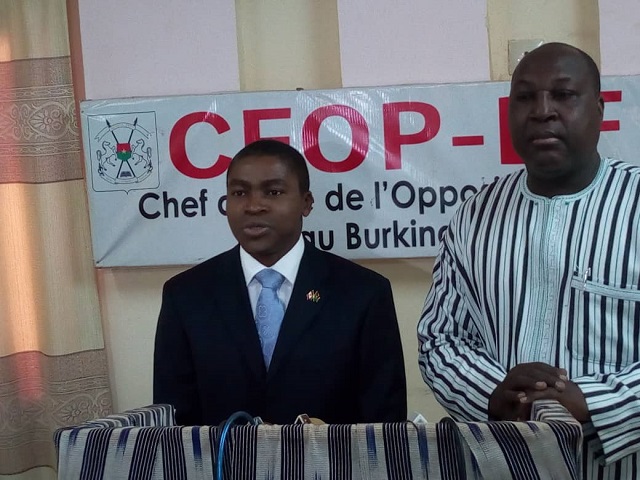 Coopération canado-burkinabè : L’ambassadeur Edmond R. Dejon Wega reçu en audience par le porte-parole de l’opposition 