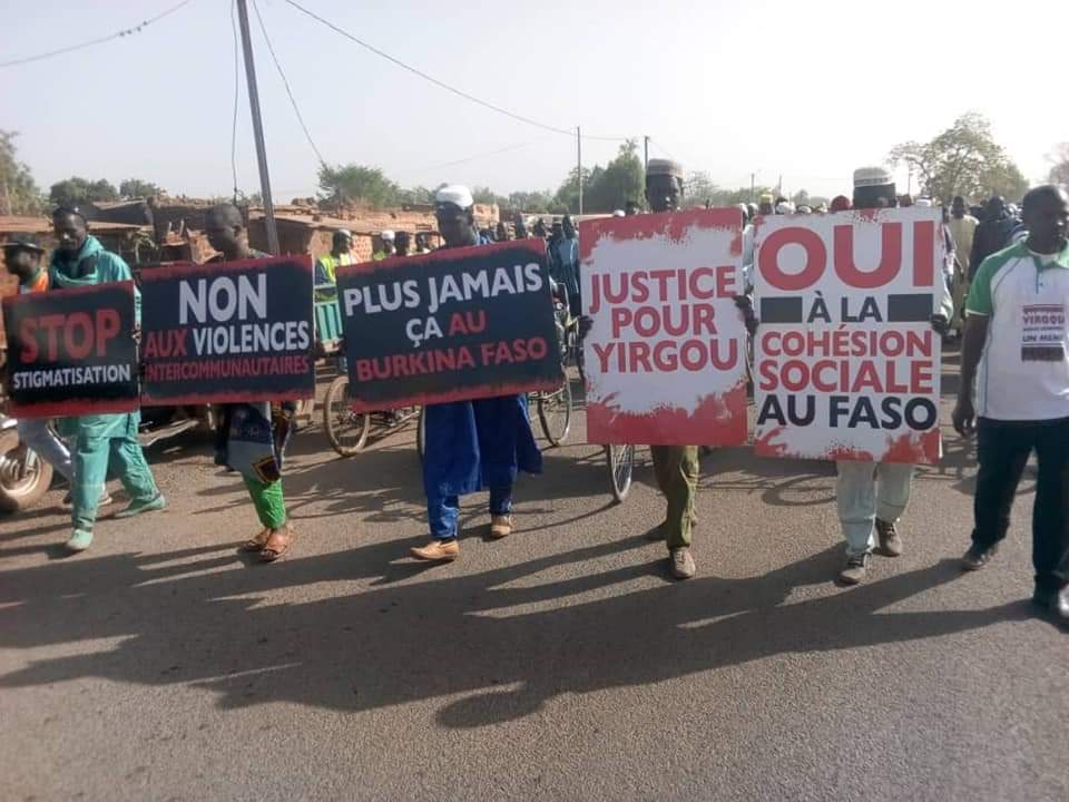 Dédougou : Marche meeting contre l’impunité et la stigmatisation des communautés