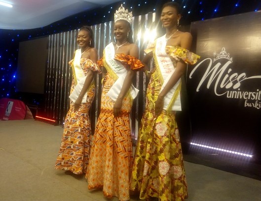 Miss universités Burkina : Nelly Dahani, la reine de la beauté de la 17e édition