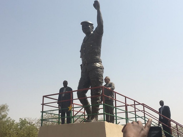 Mémorial Thomas Sankara :   La statue géante dévoilée, la machine en marche 