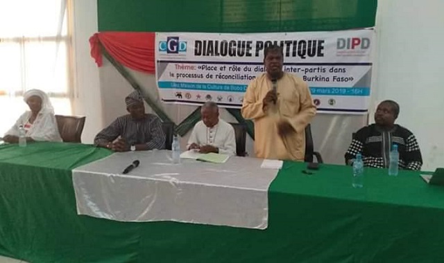 Cadre de dialogue inter-partis : Promouvoir la paix et la réconciliation nationale au Burkina  