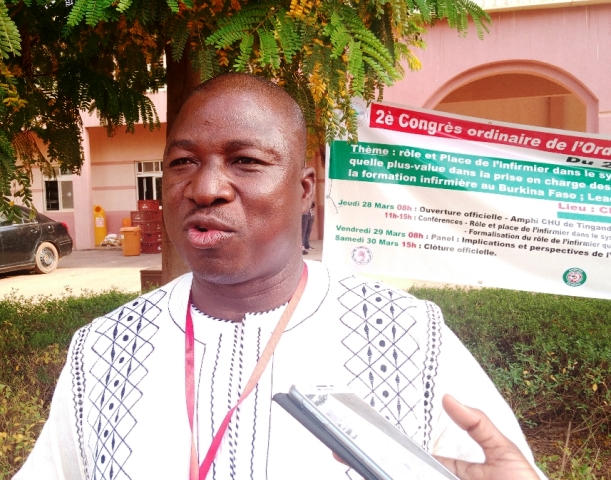 Ordre national des infirmiers : Bonvouila Sawadogo élu nouveau président