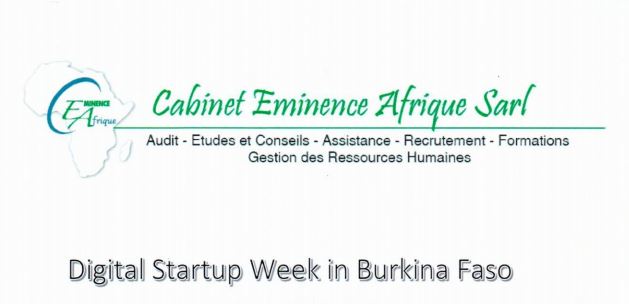 Digital startup week in Burkina Faso : Du lundi 29 avril au 4 mai 2019