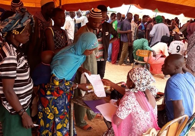 Région du Sahel : 17 400 personnes déplacées reçoivent une assistance alimentaire  du CICR