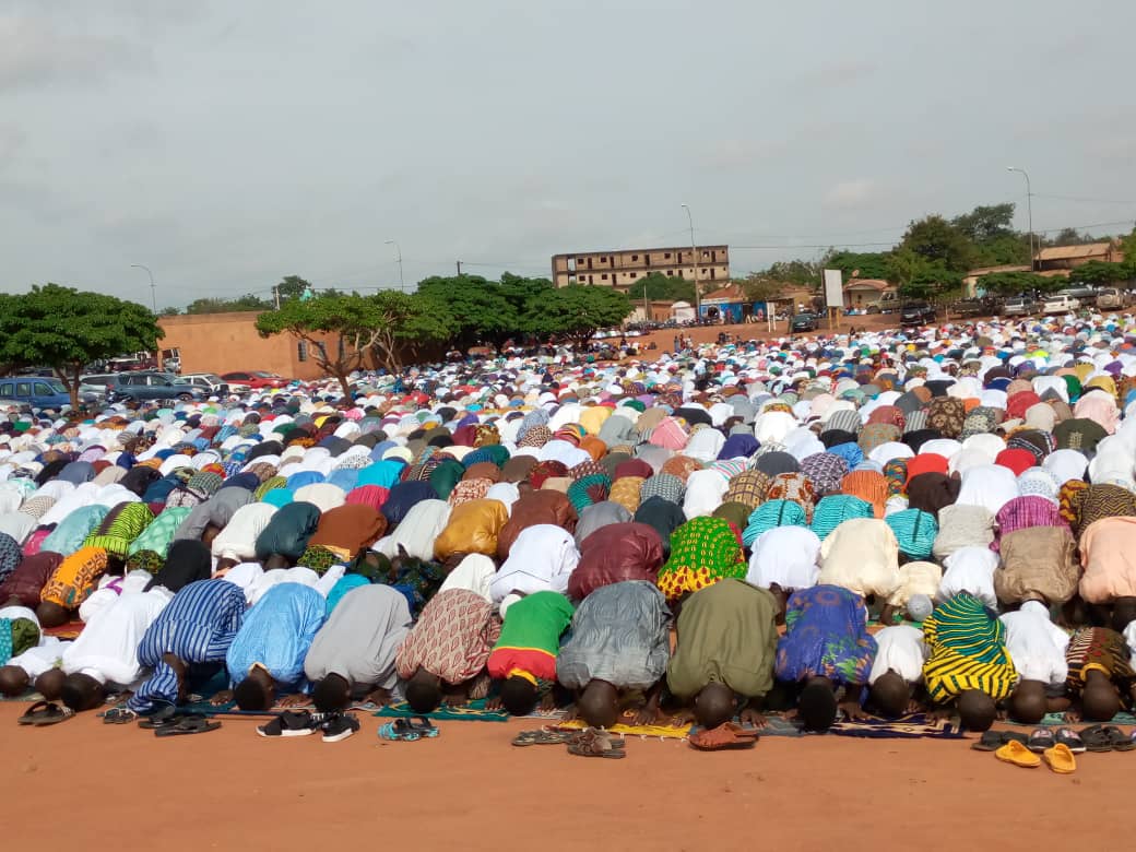 Ramadan à Bobo-Dioulasso : Les musulmans ont prié pour la paix et la sécurité au Faso