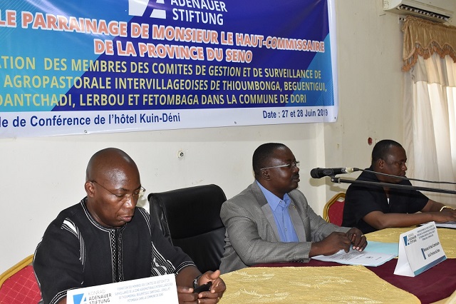 Zone de pâture  GUINAL : Les comités de gestion et de surveillance outillés dans la commune de Dori
