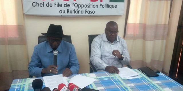 Situation sécuritaire au Burkina : L’opposition propose une opération « Bori bana »