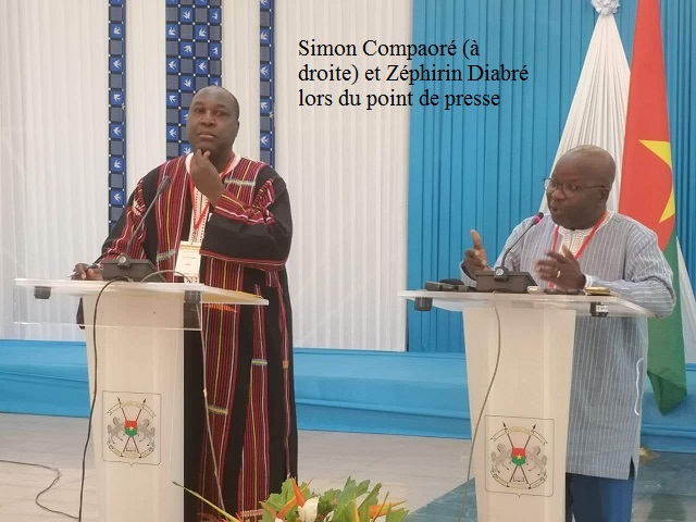 Stabilité nationale : « C’est ensemble que nous allons arriver à bon port », exalte Simon Compaoré 