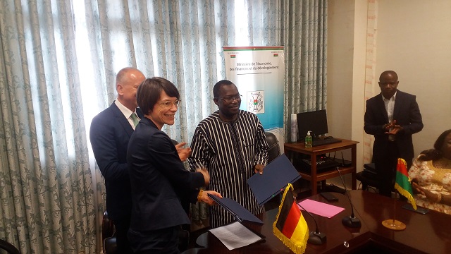 Coopération : L’Allemagne fait don de 25,91 milliards de F CFA au Burkina